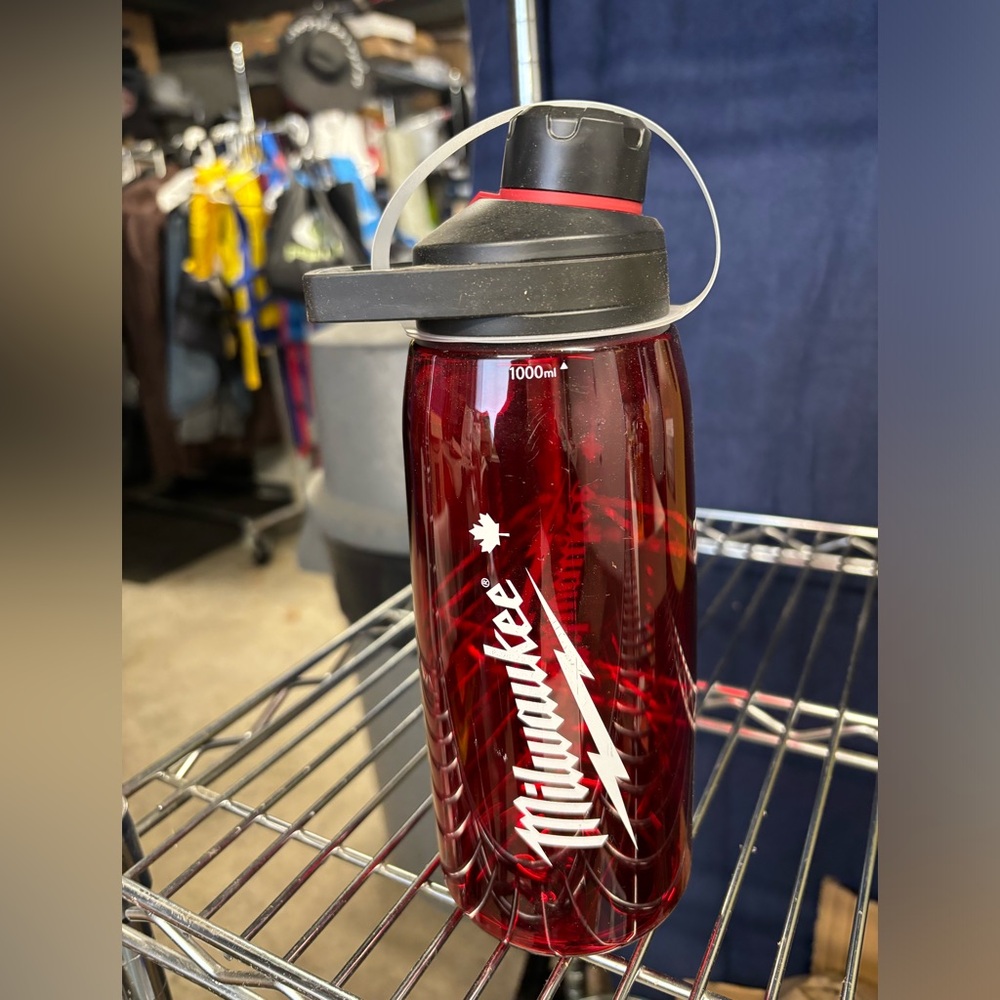 Milwaukee Red Sports Bottle